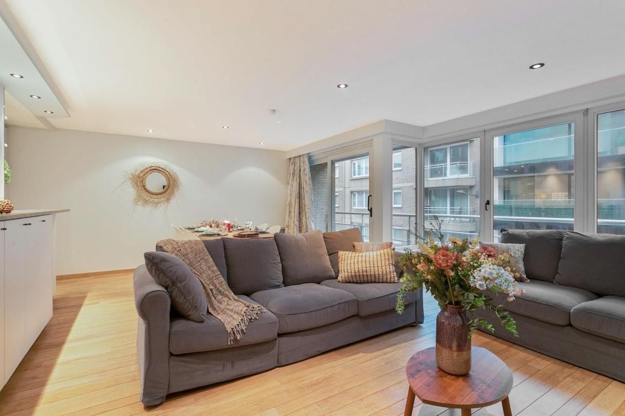 Family Friendly And Fully Equipped Apt 100M From Beach Appartement Knokke-Heist Buitenkant foto